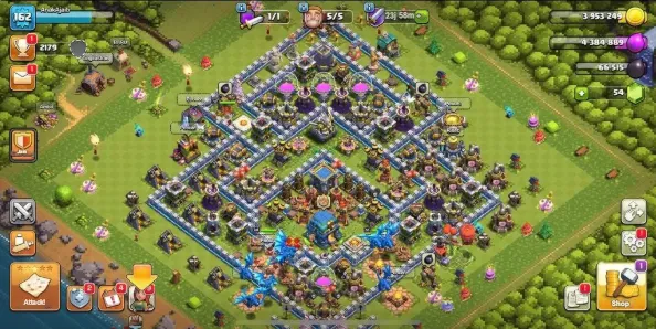 COC248 Maxed TH12 Base | Lvl 55 King, 60 Queen, 32 Warden | BH 8 | 5 Builders | Name Change Available 
